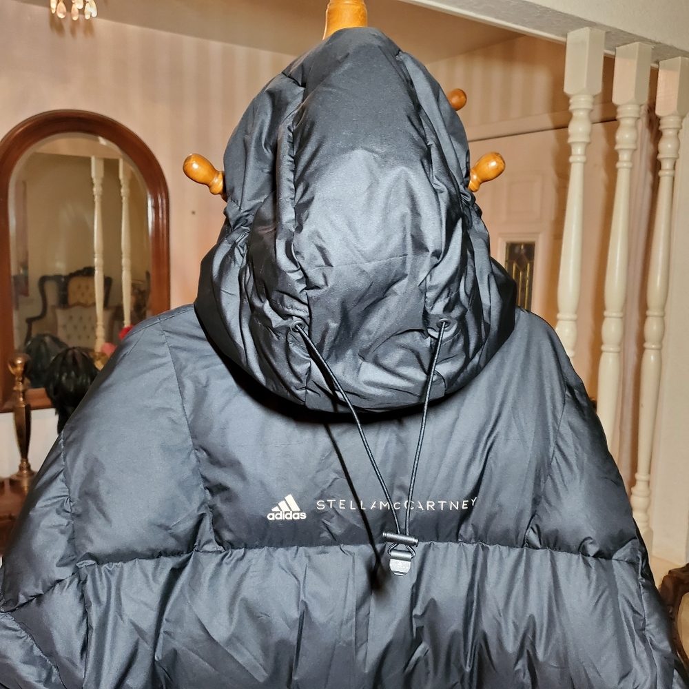 Adidas Stella Mccartney Quilted Long Jacket - Picture 6 of 16